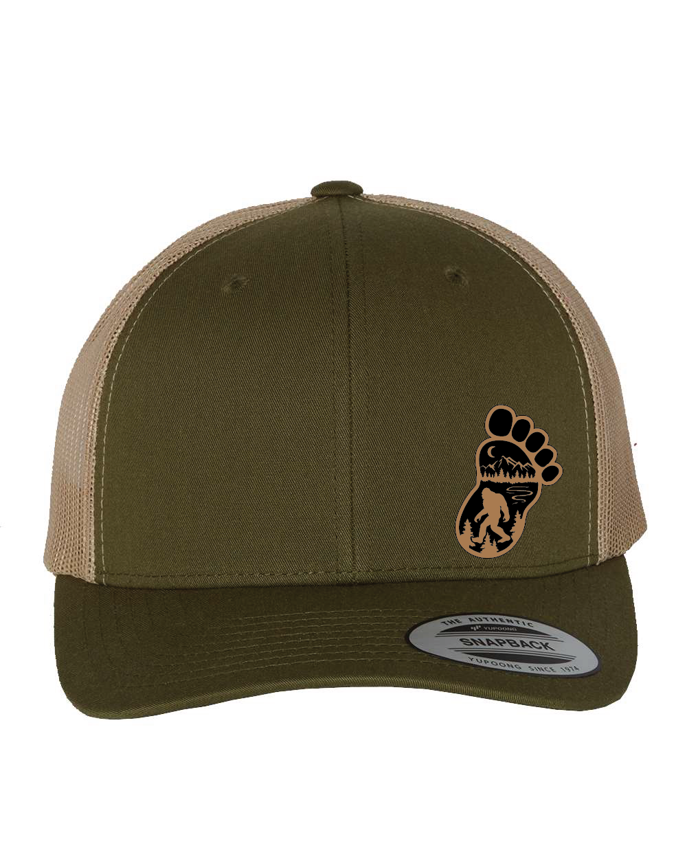 Big Foot Trucker Patch Hat