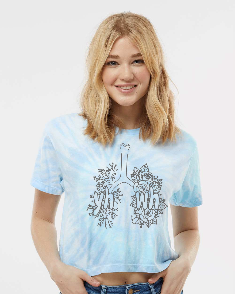 Breathe Crop Tee