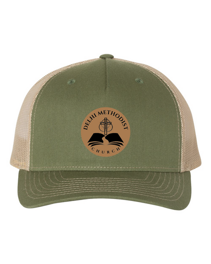 Delhi Methodist Trucker Patch Hat