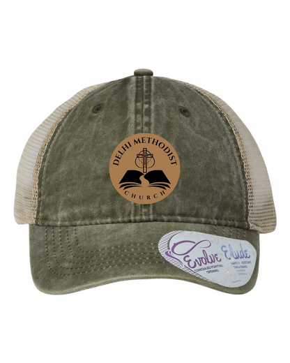 Delhi Methodist Ladies Trucker Patch Hat