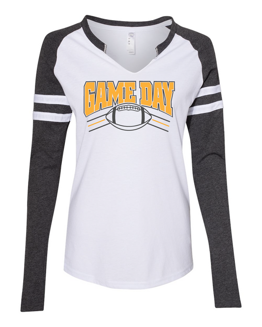 Ladies Game Day Long Sleeve tee