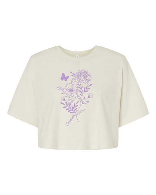 In Time Crop Tee