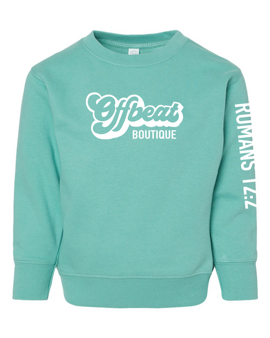 Offbeat Toddler/ Youth Sweatshirt