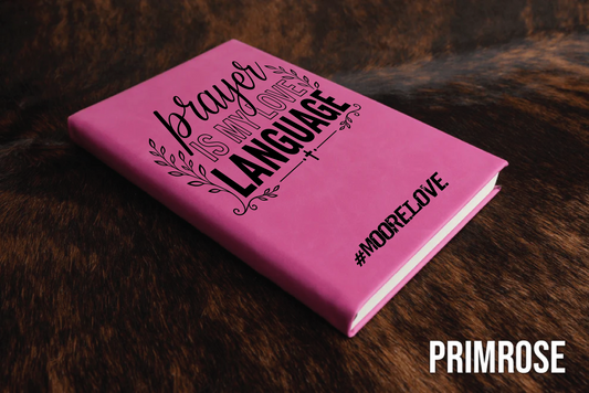 Prayer is my Love Language Journal