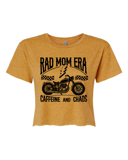 Rad Mom Era Crop Tee