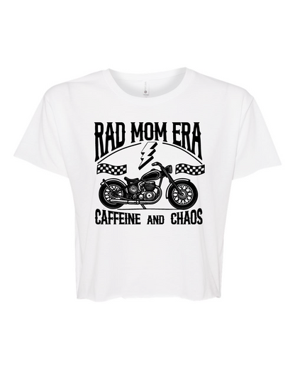 Rad Mom Era Crop Tee