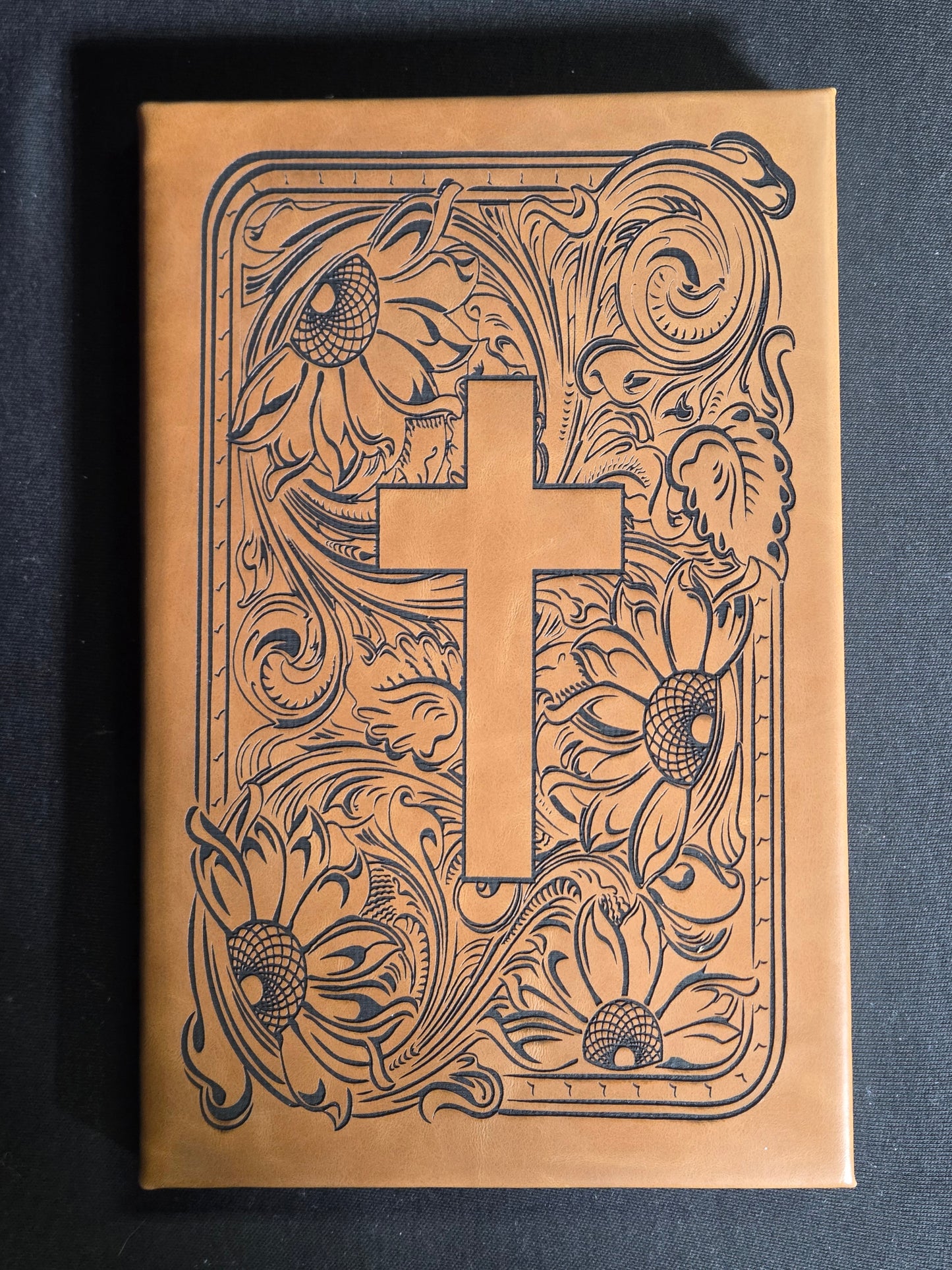 Tooled cross Notebook
