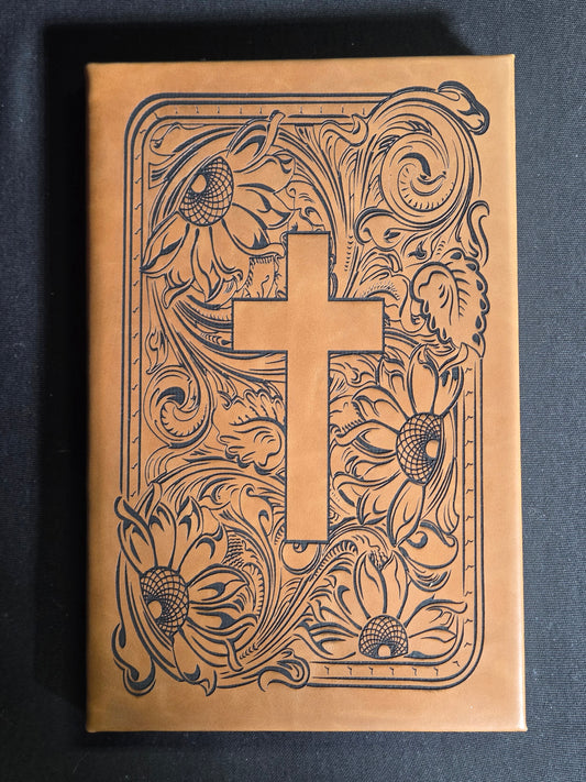 Tooled cross Notebook
