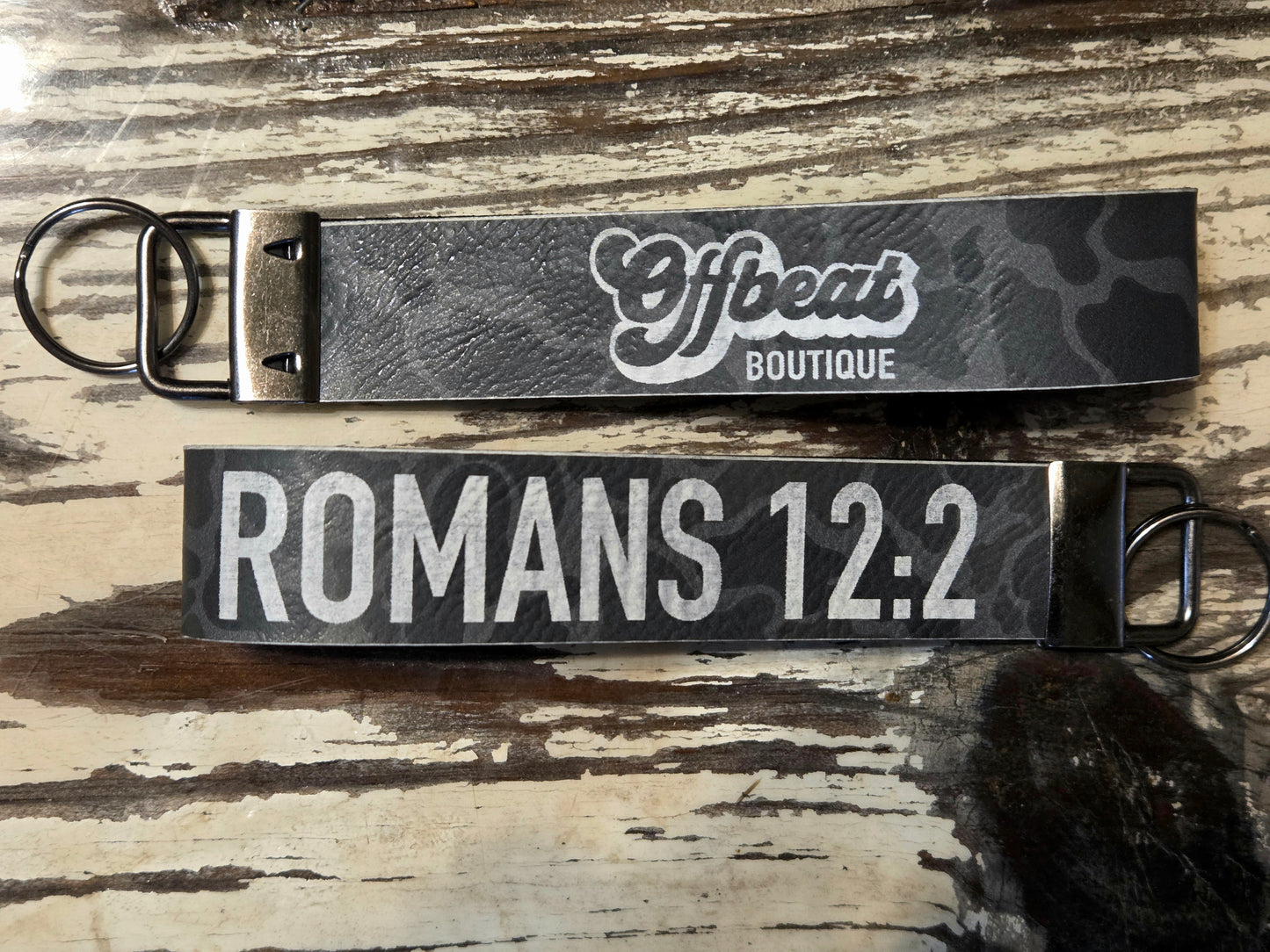 Offbeat Romans 12:2 Wristlet