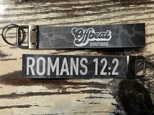 Offbeat Romans 12:2 Wristlet