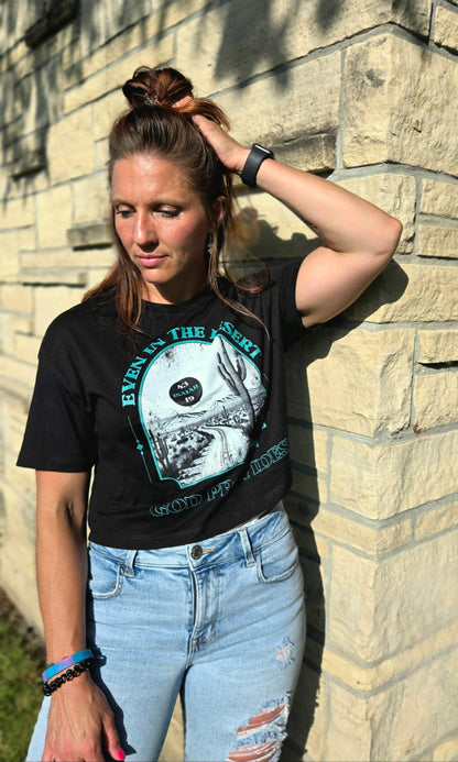 God Provides Crop Tee