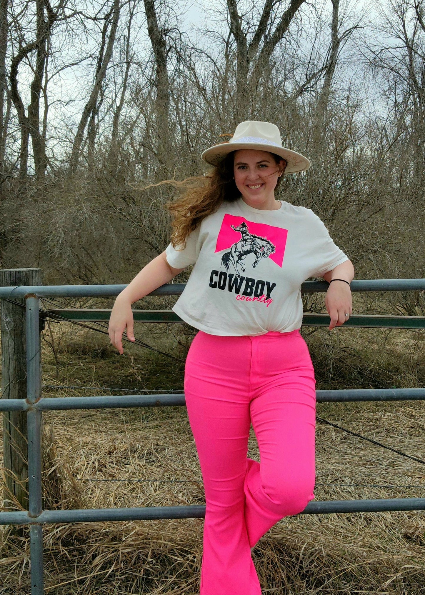 Cowboy Country Crop Top