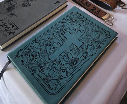 Tooled cross Notebook