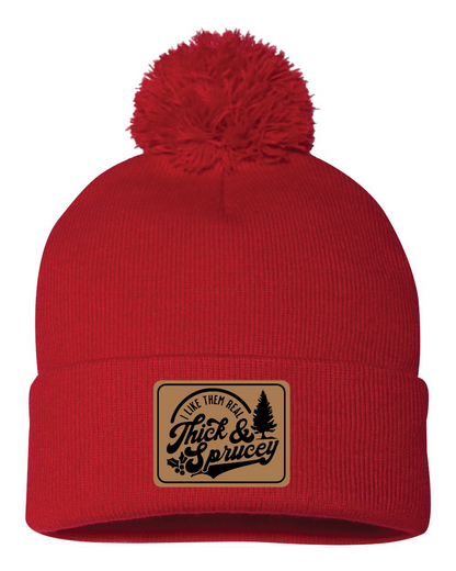 Sprucey Patch Beanie