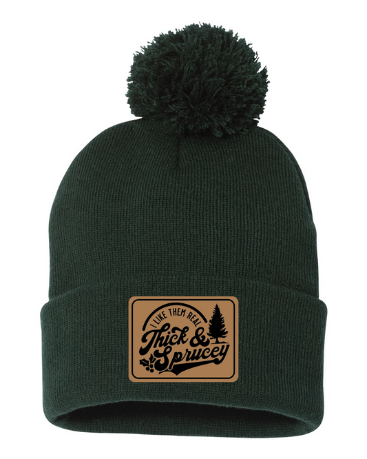 Sprucey Patch Beanie