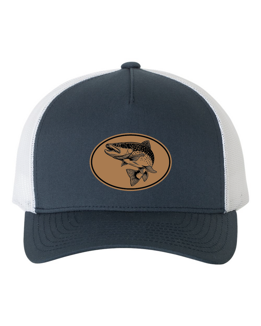 Trout Trucker Patch Hat