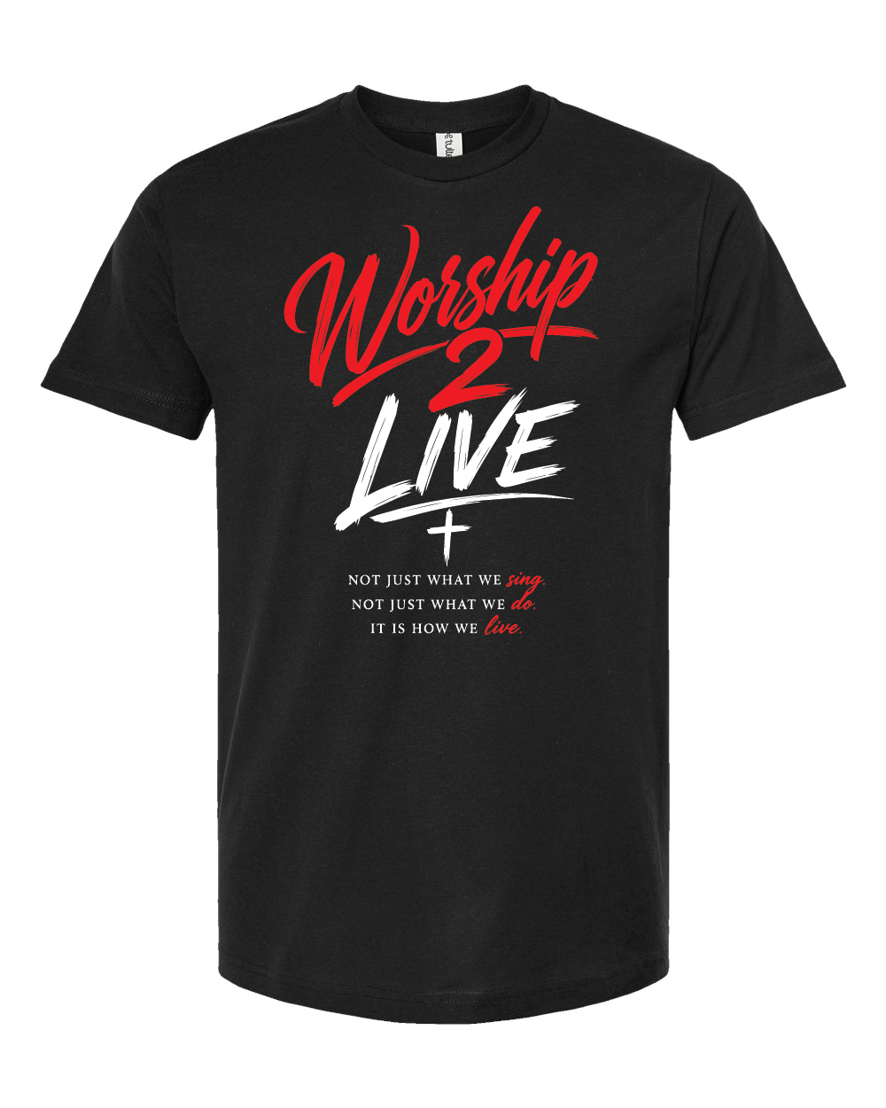 Worship 2 Live Tee